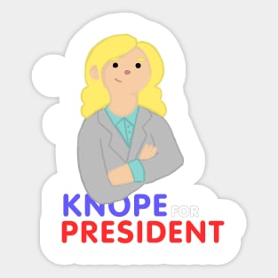 Knope for President 2k17 Sticker